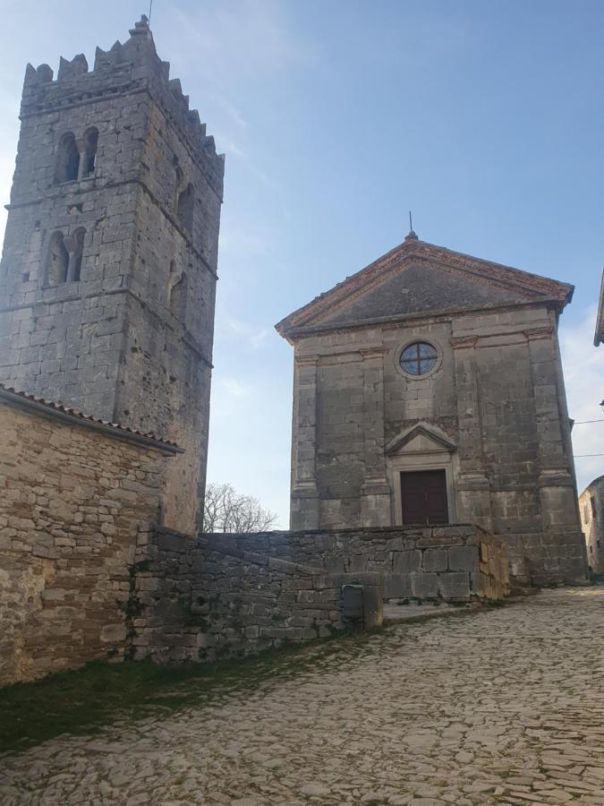 Casa Leonarda, Old Authentic Istrian Stone House Near Motovun, Central Istria Zamask Екстер'єр фото
